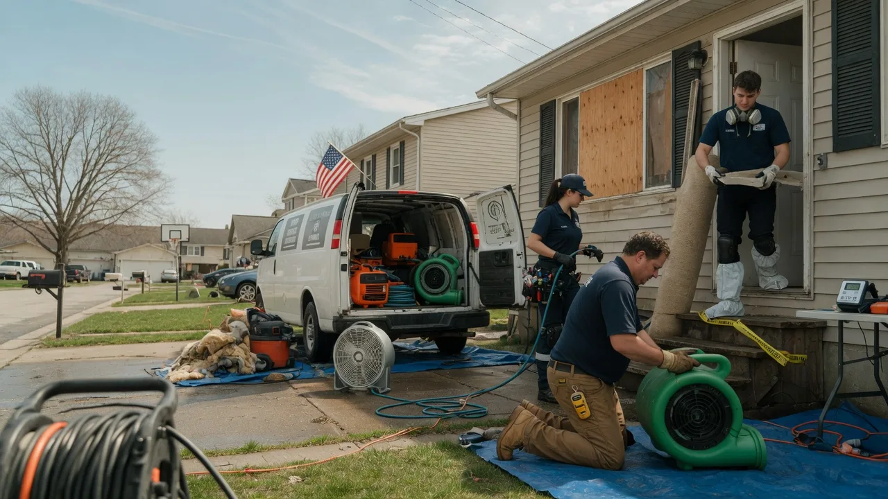 Water Damage Restoration in Duff, TN near me